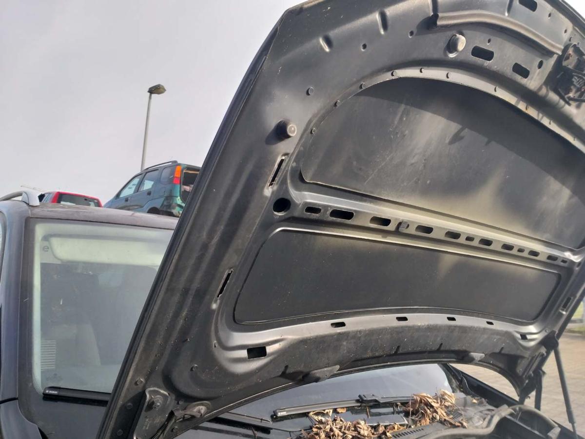 VW Touran 1T original Motorhaube LC9X Deepblack Facelift Bj.2008